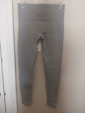Lemon Gray Seamless Leggings